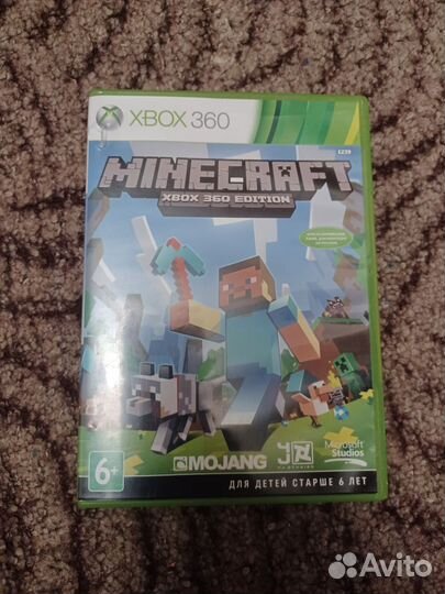 Диски на xbox 360 майнкрафт