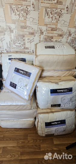 Одеяло зимнее Эвкалипт, Верблюжья шерсть, Бамбук