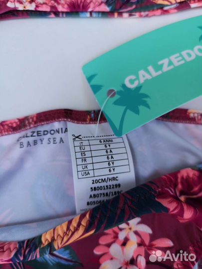 Купальник calzedonia новый 6 10 Y