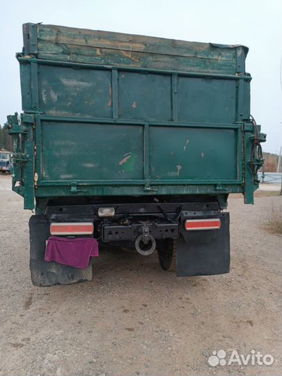 Самосвал с 2-х разгрузкой 54 м³ КАМАЗ 55102, 1990