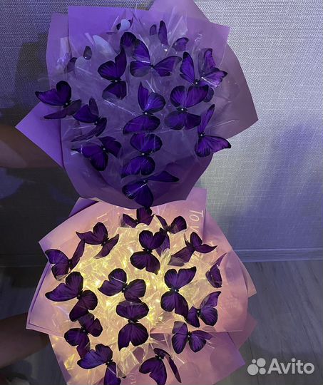 Вечный букет из бабочек