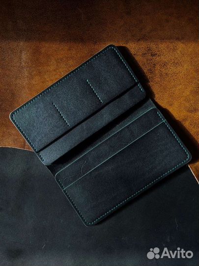 Портмоне кошелек натуральная кожа ручная работа