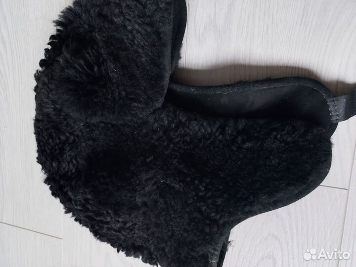 Шапка ушанка зимняя овчина