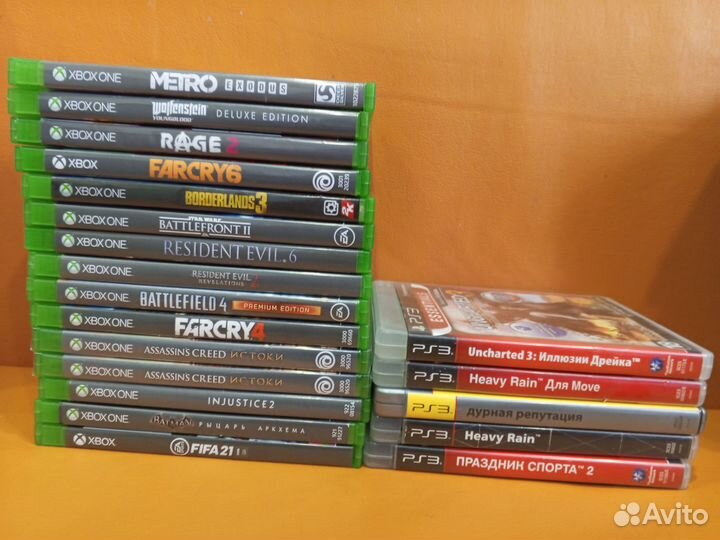 Игры на xbox one диски