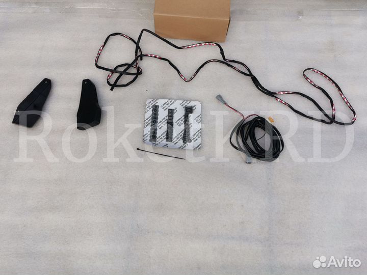 Обвес передний Toyota Land Cruiser 200 12-2015 LED