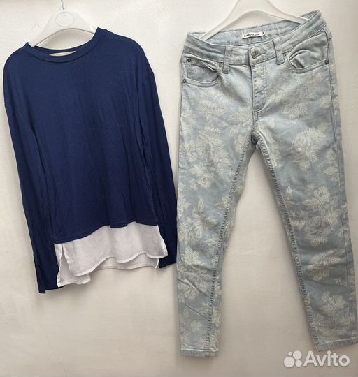 Летняя одежда на девочку 140-146