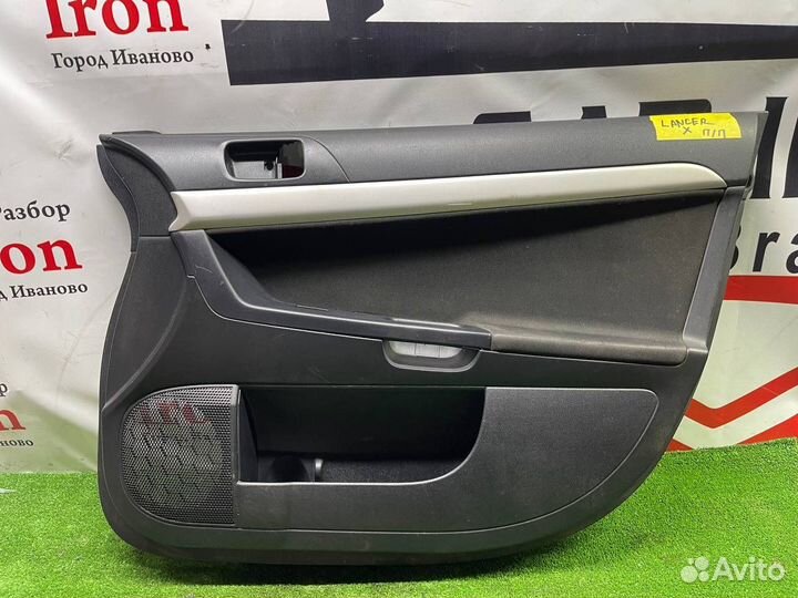 Обшивка панель двери перед зад Lancer x 10 карта