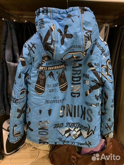 Мембранная зимняя куртка детская