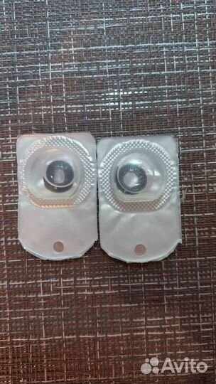 Линзы контактные чёрные