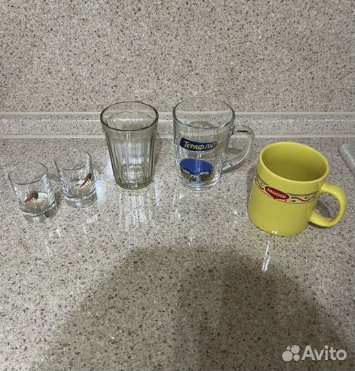 Кружки, стаканы