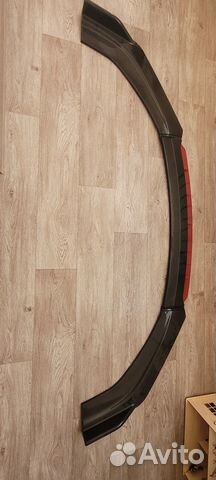 Сплиттер на бампер VW Jetta