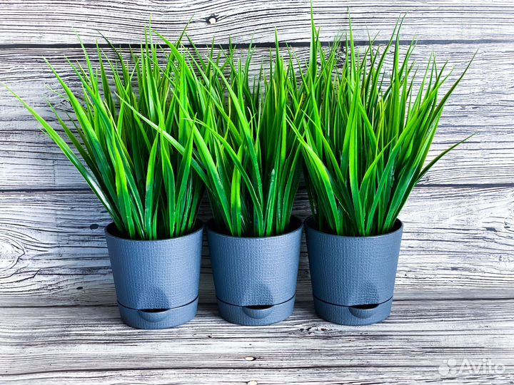 Искусственная трава осока новая 1 шт