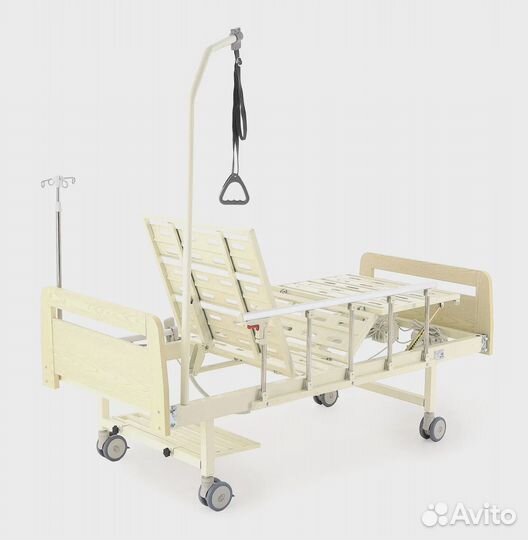 Медицинская кровать металическая с механизмом