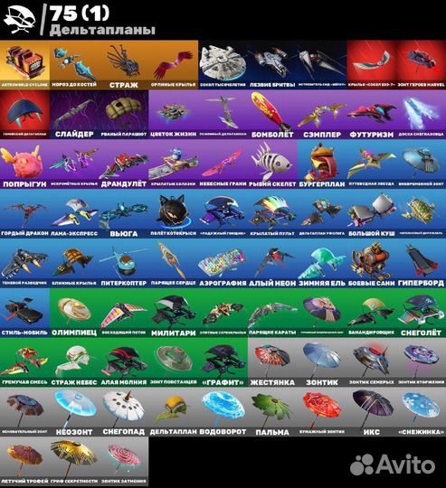 Продам Скины fortnite