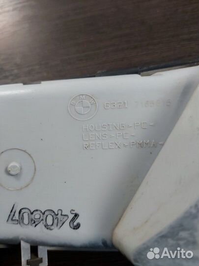 Фонарь задний задний левый Bmw 650I E63 N62N 4.8