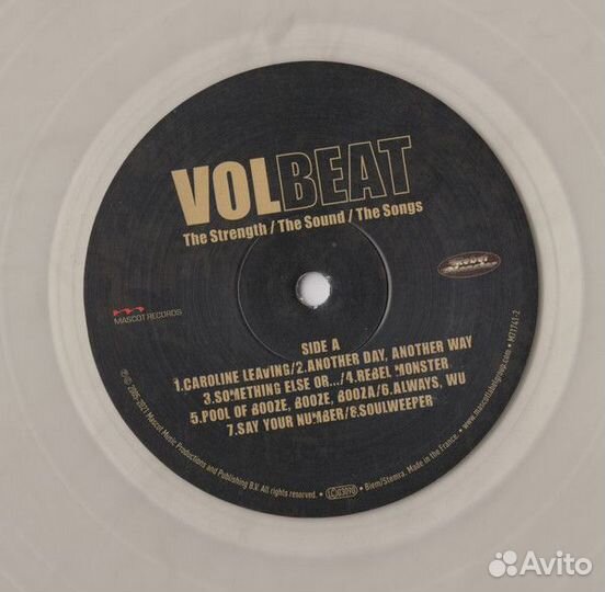 Виниловая пластинка Volbeat – The Strength / The S