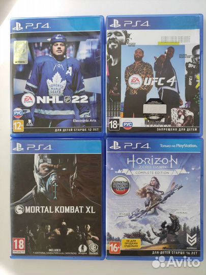Игры для приставок PS4
