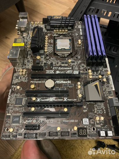 Материнская плата Z77 Extreme4 процессор i5-3570k