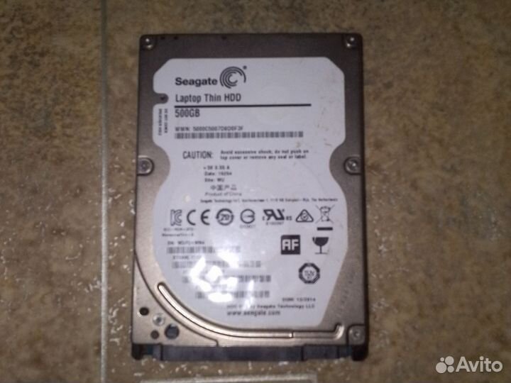 Жесткий диск для ноутбука 500 гб