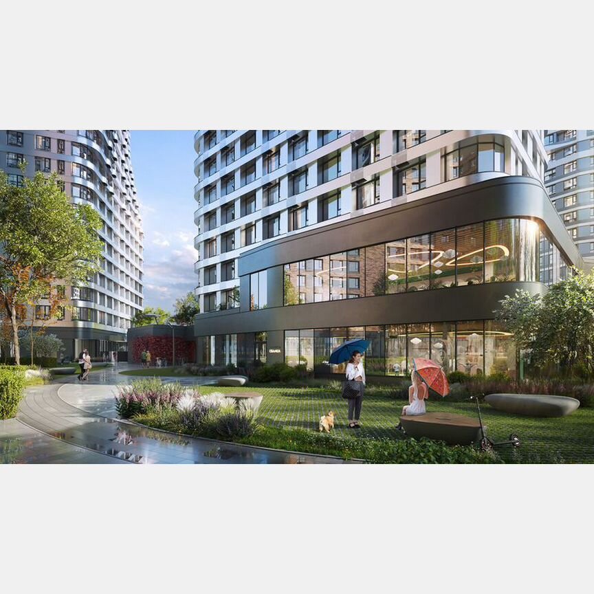 2-к. квартира, 79,2 м², 13/25 эт.