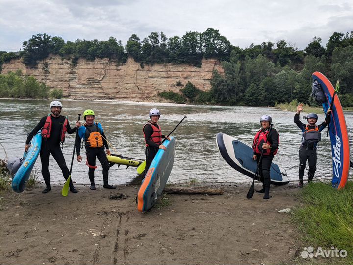 Сплавы на SUP борде и обучение