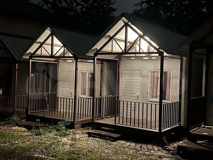 Дом 25 м² на участке 1 сот.