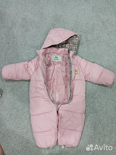 Зимний комбинезон для девочки