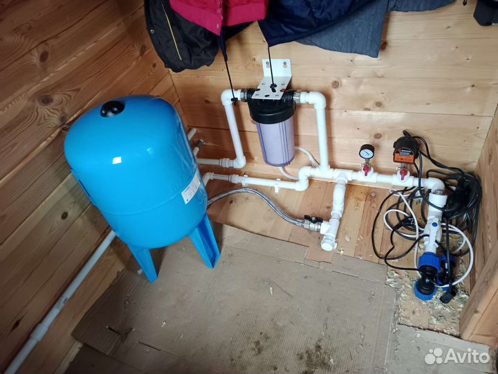 Водопровод частного дома, канализация, колодцы