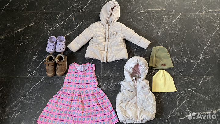Детские вещи пакетом 86 92