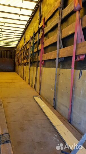 Полуприцеп шторно-бортовой Krone SD, 2008