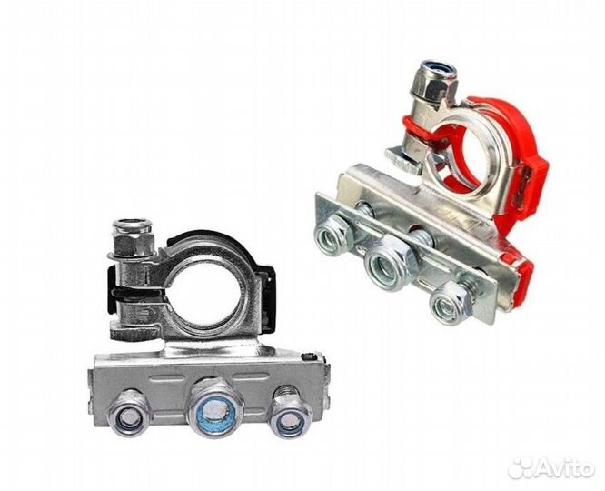 Клеммы акб трехконтактные