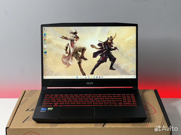 Новый MSI Katana 240Hz Core i5 12450H RTX 3060 6G