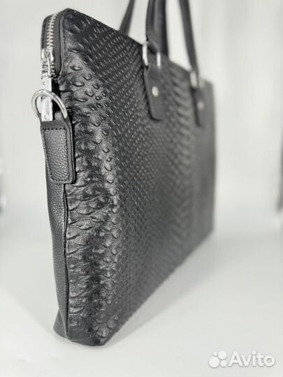 Мужской кожаный портфель