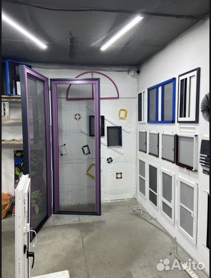 Москитные сетки раздвижные плиссе