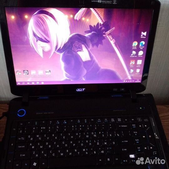 Ноутбук acer 594G Core i7 120 ssd 8gb ram