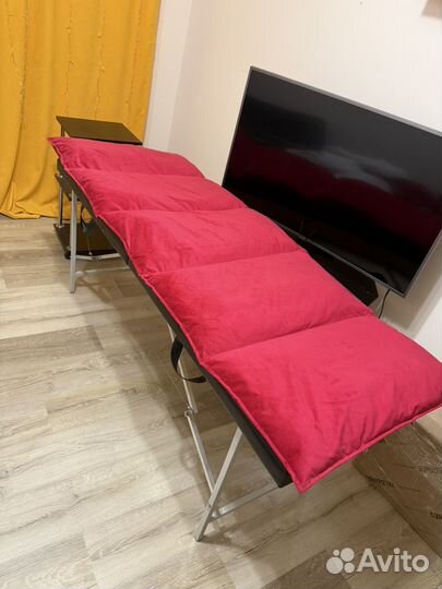 Кушетка с матрасом + тележка