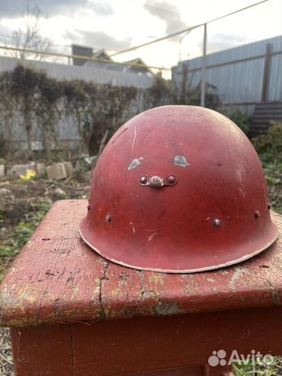Шлем каска пожарного СССР