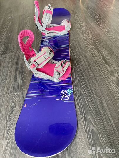 Сноуборд K2 с креплениями женский 146