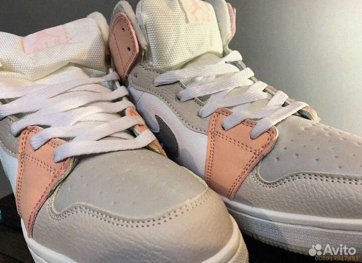 Кроссовки Nike Air Jordan тёплые (Арт.21453)