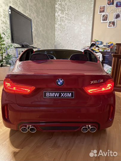 Электромобиль bmw x6M, двухместный