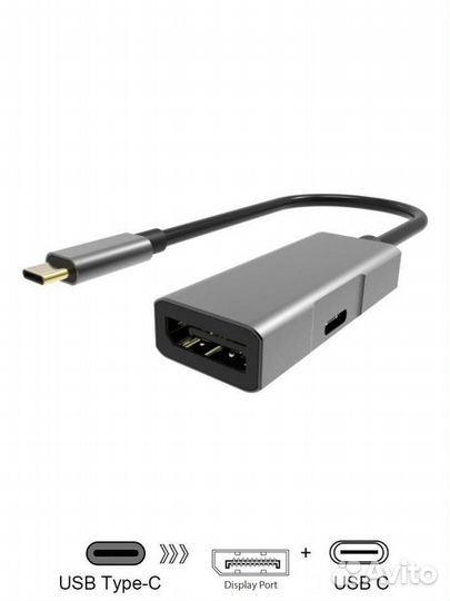 Адаптер USB Type-C DisplayPort