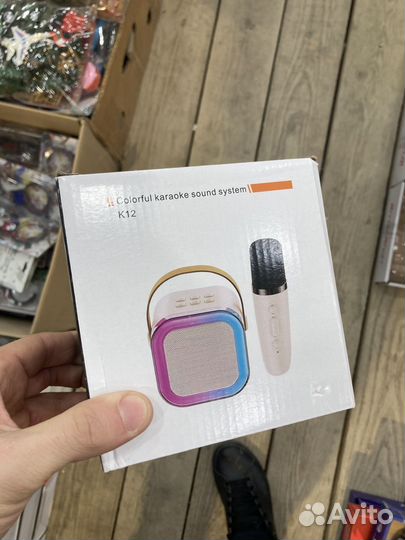 Колонка с микрофоном