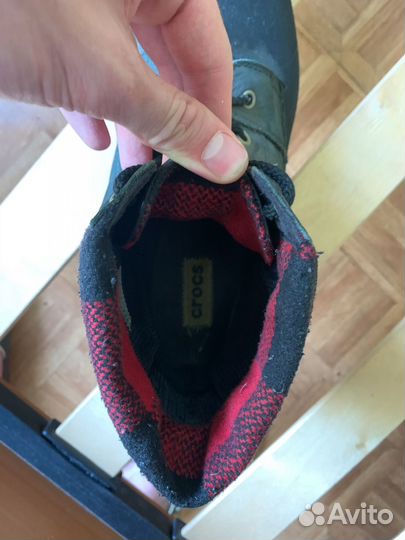 Зимние ботинки crocs 46