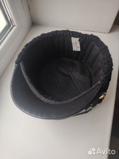 Шапка авиационная лётчика, меховая, каракуль