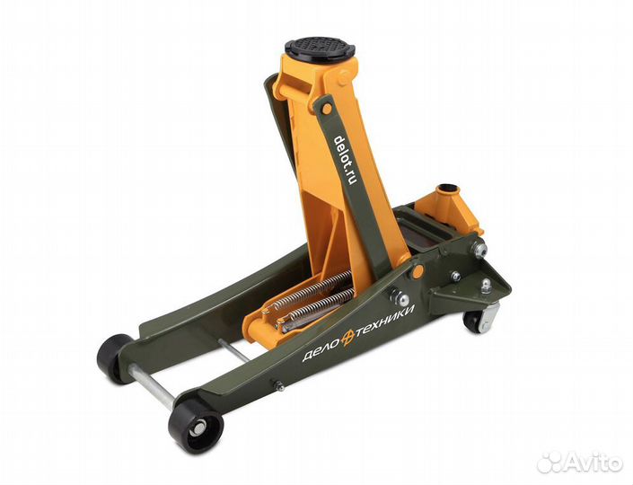 Подкатной домкрат двухплун.3.5 тонны, 100-533мм