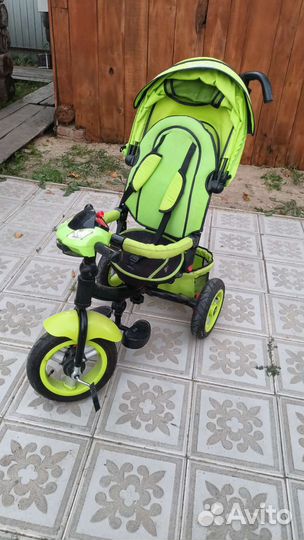 Велосипед коляска с ручкой