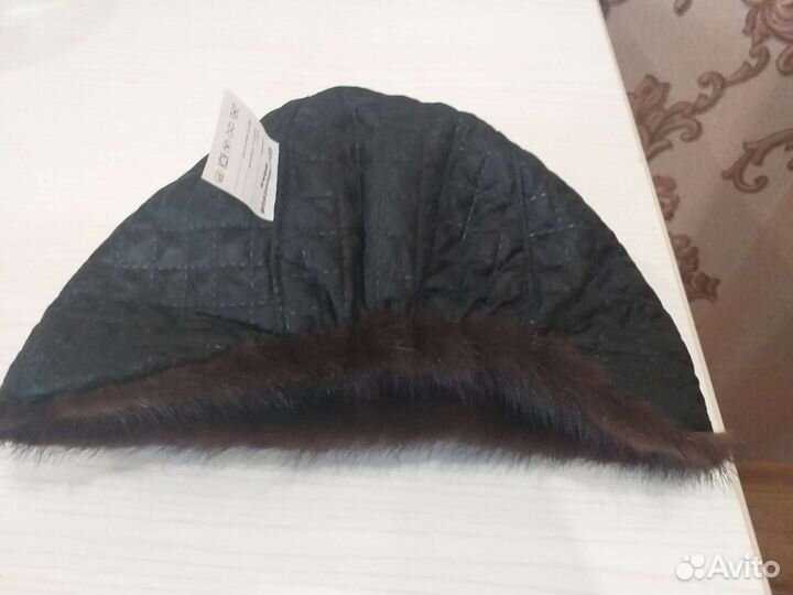 Шапка норковая женская