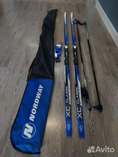 Лыжи беговые nordway, 185 см