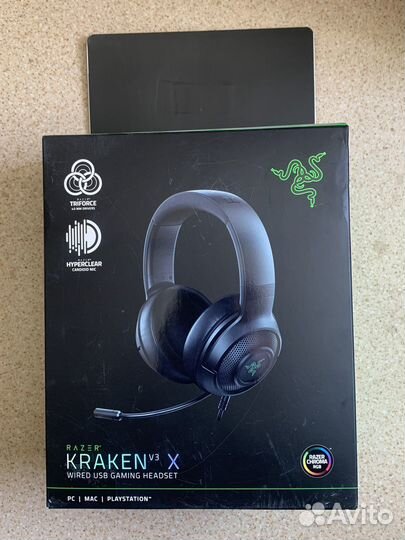 Игровые наушники razer kraken v3 x