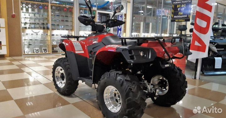 Квадроцикл Linhai Yamaha D 300 4WD красный